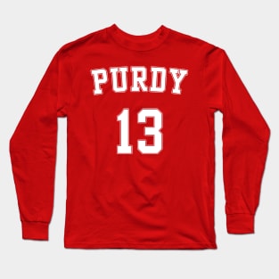 Brock Purdy Long Sleeve T-Shirt